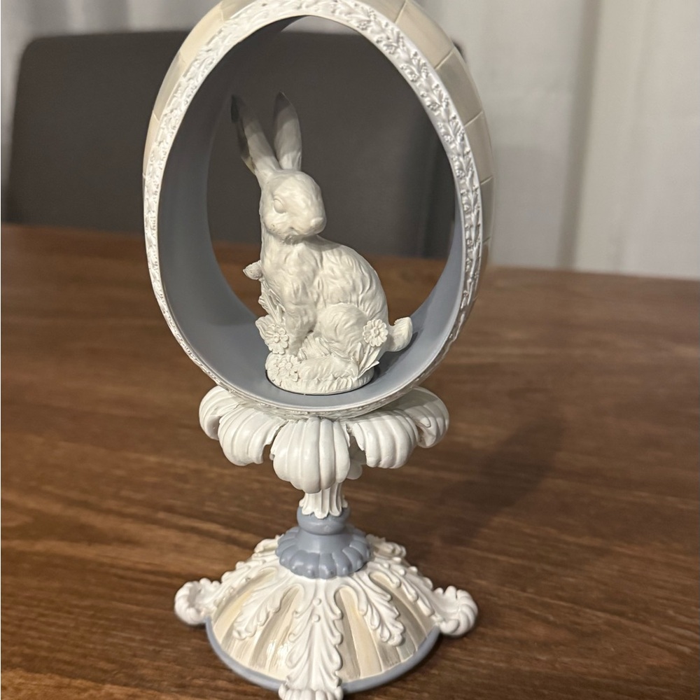 MacKenzie-Childs Blue and White Vanity Tray - Picture 2 of 4
